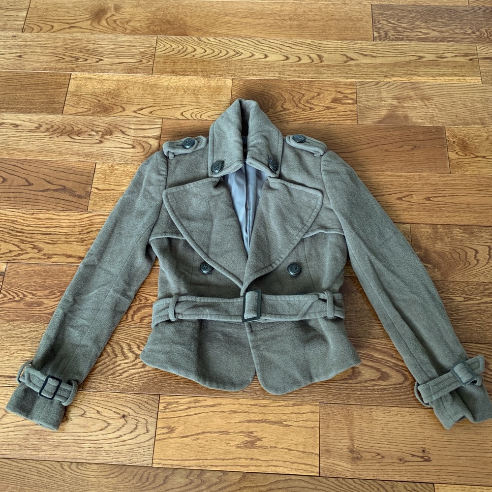 Sandra Angelozzi Fitted Wool Jacket - image 1